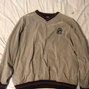 this is a double sided wind breaker sweater